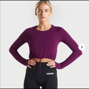 ✨GYMSHARK Lightweight Seamless Workout Crop Top✨